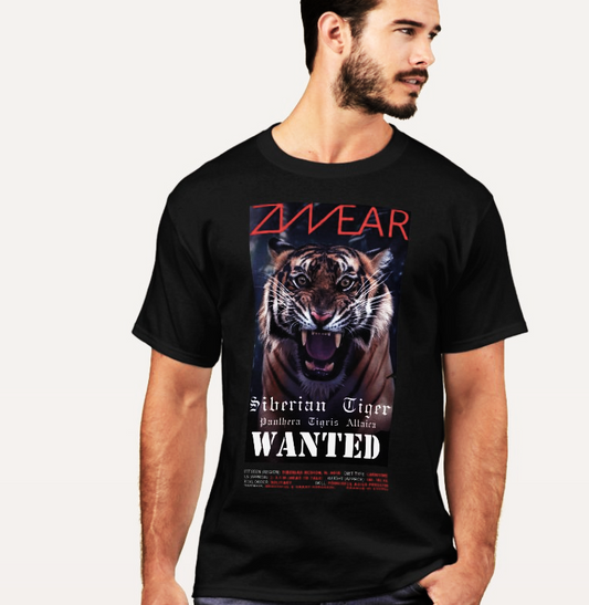 Siberian Tiger- Endangered Series Tshirt