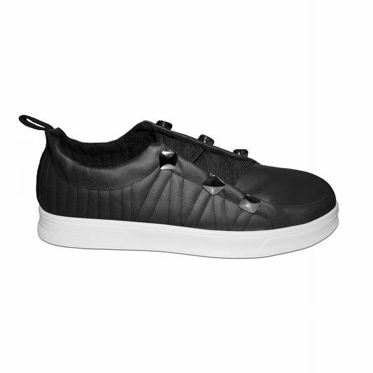 ANIZ 'Stripes' Sneakers- Black