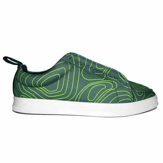 ANIZ Sneakers- Grey/ green